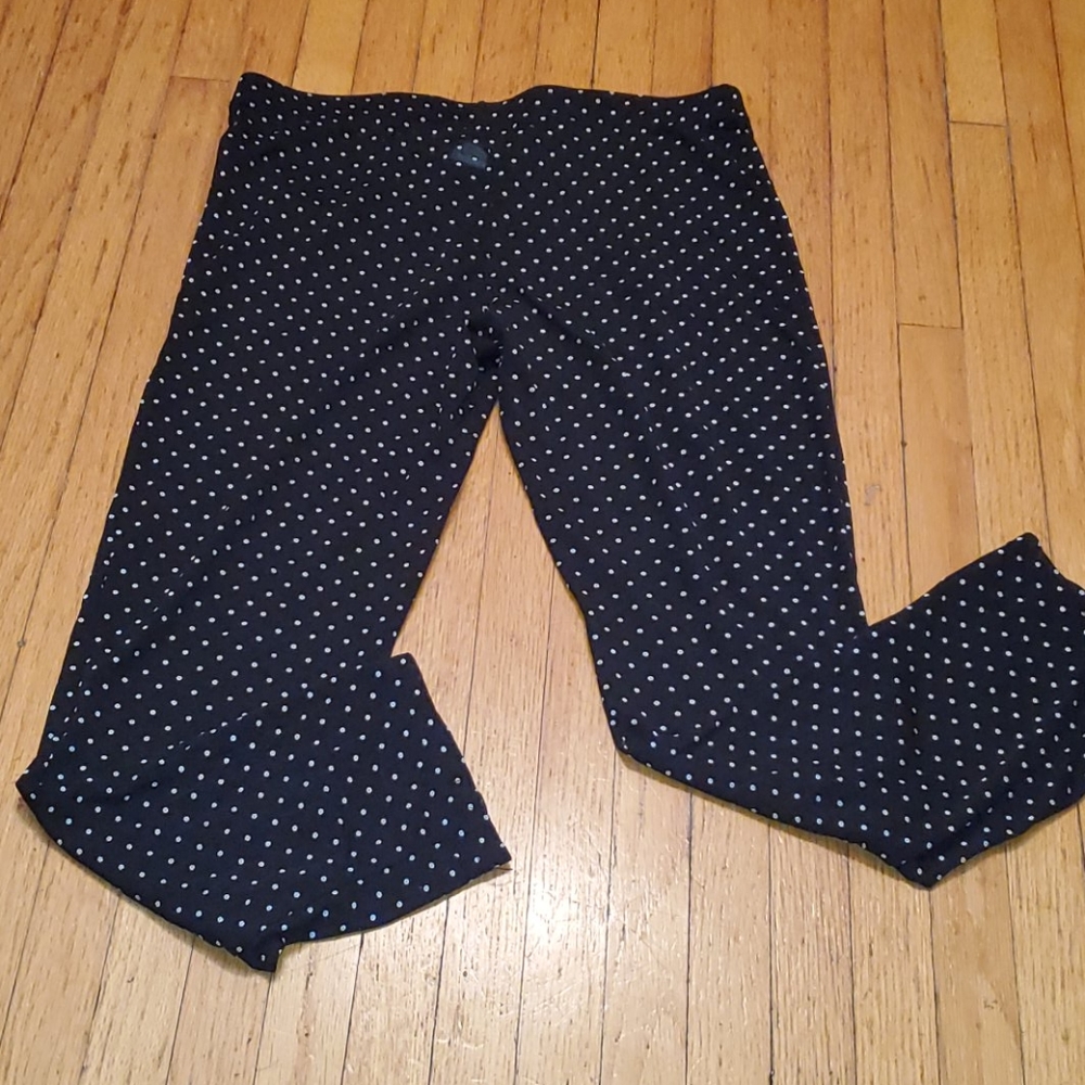 Sheer polka dot tights!